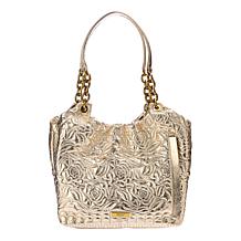 Sharif Legacy Marbleized Rose Quilted Leather Shoulder Bag