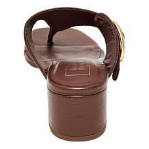 SHUSHOP® Elodie Buckle Thong Sandal