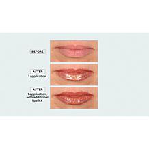 Signature Club A Pink and Bronze Holographic Lip Puffer 2-piece Set