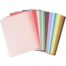 Sizzix 80-pack Assorted Color A4 Textured Cardstock Sheets