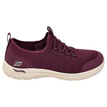 Skechers Arch Fit Virtue Washable Bungee Sneakers - Dahlia