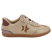 Skechers Slip-ins Hotshot Metallic Lace-Up Sneakers - Icy Elegance
