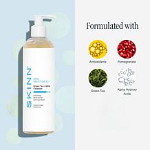 SKINN Non-Negotiables AM & PM Cleansers with Makeup Remover Cloth - AS