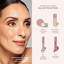 SKINN Scientific Color Peachy Medium Primer and Foundation Set AS