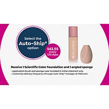 SKINN Scientific Color Warm Tan Primer and Foundation Set AS