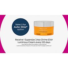 SKINN Supersize 3.4oz Divine Elixir Luminous Cream & Facial Massager