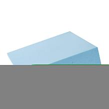 Sleep Philosophy Memory Foam Wedge Pillow 22"x24"x7" - White