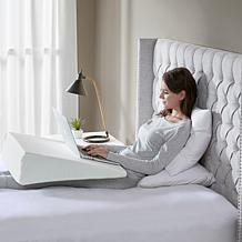 Sleep Philosophy Memory Foam Wedge Pillow 22"x24"x7" - White