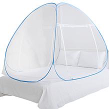 Sleep Time Cold Air Blocking Insect Protection Pop Up Bed Tent, Queen