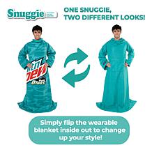 Snuggie Mountain Dew Wearable Fleece Blanket with Sleeves