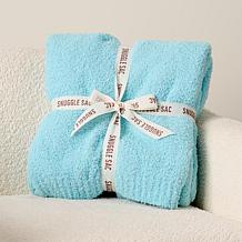 Snuggle Sac Cozy XL 50x70 Feather Yarn Knit Throw