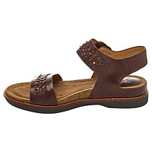 Sofft® Bali II Leather Woven Detail Sandal
