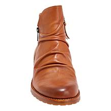 Sofft Beckie II Leather Slouched Bootie