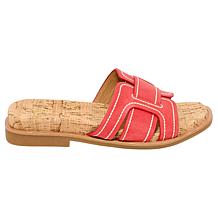 Sofft Rachel Leather Fisherman Slide Sandal