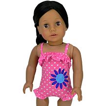 Sophia's by Teamson Kids Bathing Suit and Inner Tube Set for 18" Dolls