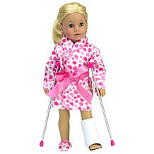 Sophia's by Teamson Kids Crutches, Casts & Bandage for 18" Dolls