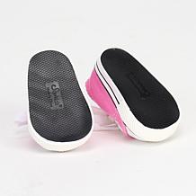 Sophia’s by Teamson Kids Light Pink Canvas Sneaker Shoe for 18" Dolls