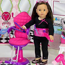 Sophia's by Teamson Kids Pink Hair Care Set for 18" Dolls