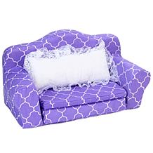 Sophia's by Teamson Kids Print Pull Out Sofa Double Bed for 18" Dolls