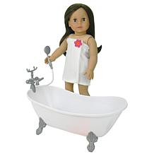 Sophia's by Teamson Kids White Bath Tub for 18" Dolls