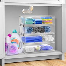 Sorbus 2-Pack of Storage Containers with Pull-Out Drawers