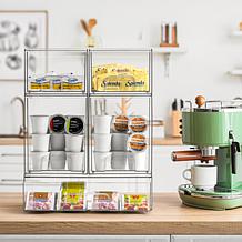 Sorbus 4-pack Storage Containers with Pull-Out Drawers