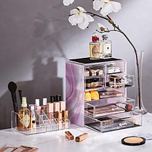 Sorbus® Cosmetic Makeup and Jewelry Storage Case Display