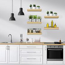 Sorbus Floating Wall Shelf 16.25" W x 5.5" D x 1.5" H