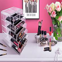 Sorbus Makeup/Jewelry Storage Case w/ 6 Drawers (4 Lg / 2 Sm Drawers)