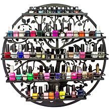 Sorbus Wall Mounted 5-Tier Nail Polish Rack Holder