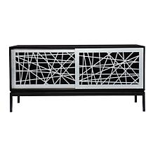Southern Enterprises Arminta Contemporary Media Cabinet