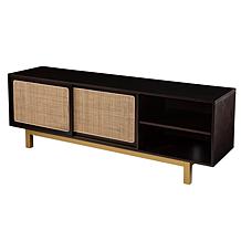 Southern Enterprises Bella Sliding Door Media Stand