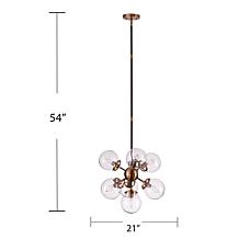 Southern Enterprises Boltonly Contemporary 7-Light Pendant Lamp