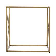 Southern Enterprises Bondale Mirror Top End Table