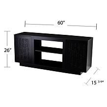Southern Enterprises Delgrave Media Console w/ Storage - Black