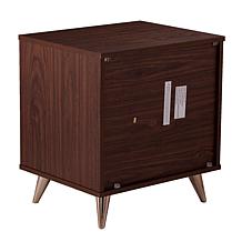 Southern Enterprises Ekstene Bedside Table - Walnut