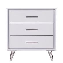 Southern Enterprises Ekstene Bedside Table - White