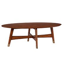 Southern Enterprises Madison Oval Cocktail Table