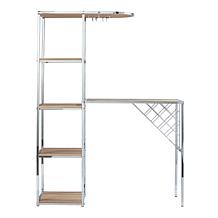 Southern Enterprises Northdom Serving Table w/ Bar Storage