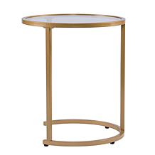 Southern Enterprises Opalyn 2-Piece Nesting Side Table Set - Gold
