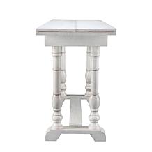 Southern Enterprises Pagoda Farmhouse Folding Trestle Table