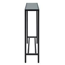 Southern Enterprises Pinsley Narrow Long Console Table - Black