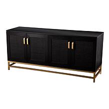 Southern Enterprises Rolliston Contemporary 4 Door Media Console