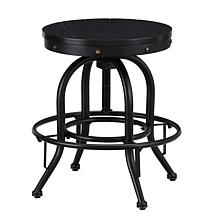 Southern Enterprises Serwyn Industrial Adjustable Stool - Black