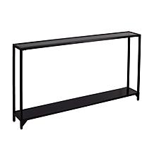 Southern Enterprises Stace Narrow Metal Console Table - Black