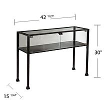 Southern Enterprises Terrarium Display Console