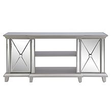 Southern Enterprises Toppington Mirrored Media Console w/ Storage