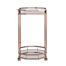 Southern Enterprises Vikram Bar Cart - Champagne