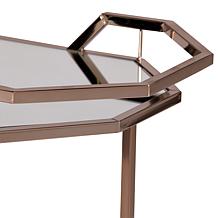 Southern Enterprises Vikram Bar Cart - Champagne