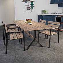 Southern Enterprises Villanda Outdoor Dining Set 5pc